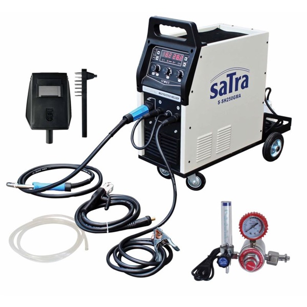 Máquina de Soldar Inversor IGBT MIG MMA LIFT TIG Trifásica S-SH250GMA