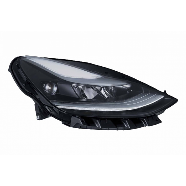 farol led direito hella model y